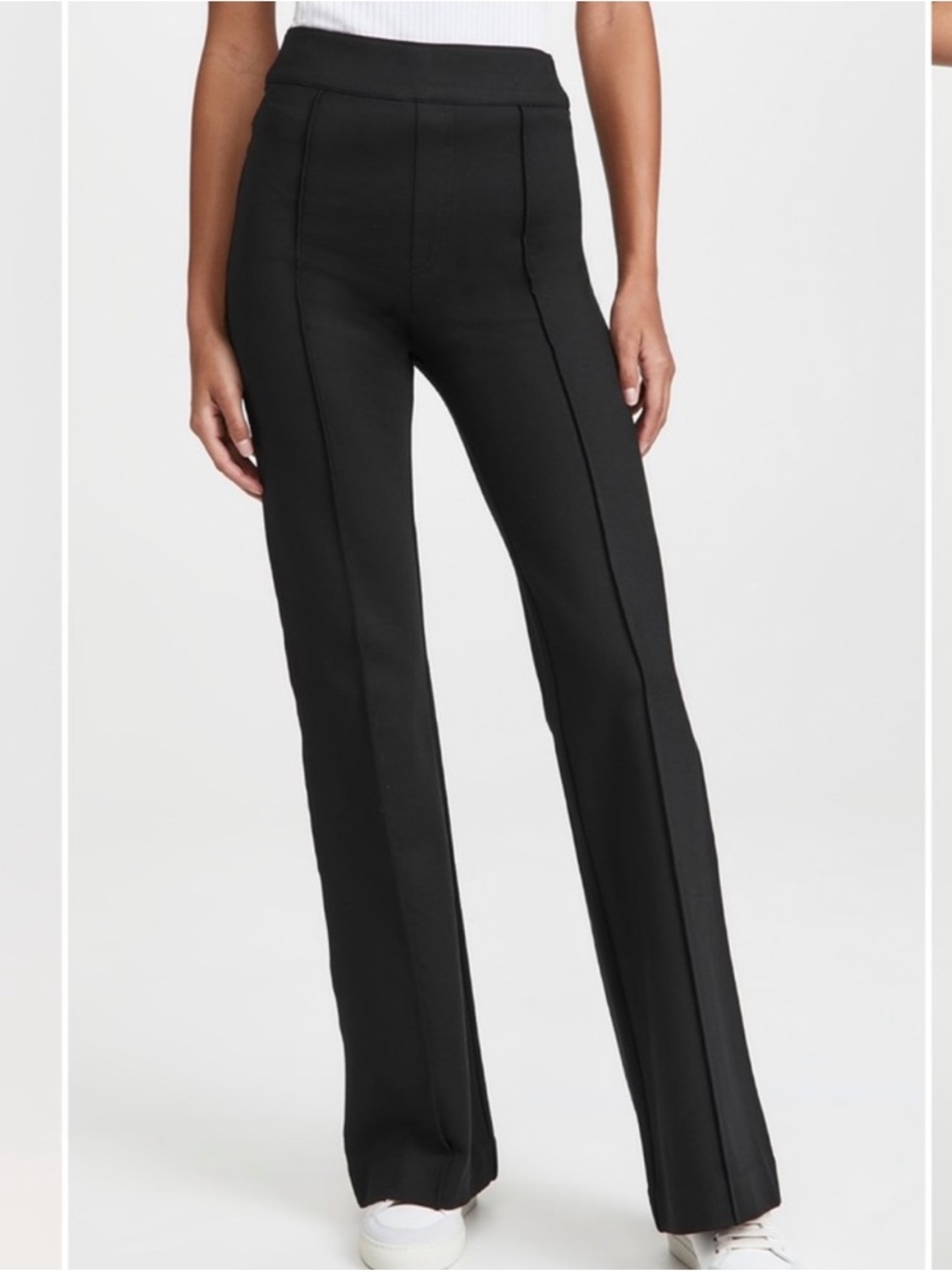 SPANX Hi Rise Flare Pants in Classic Black Size Small Business Casual